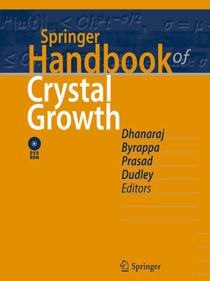 cover image of Springer Handbook of Crystal Growth